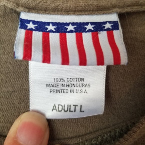 Magellan Bass Fishing Tee L Green S/S Graphic - Picture 3 of 4